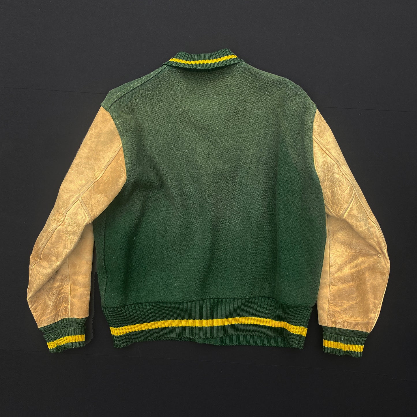 University Oregon UO Ducks 1950s Authentic Letterman Jacket HL Whiting USA