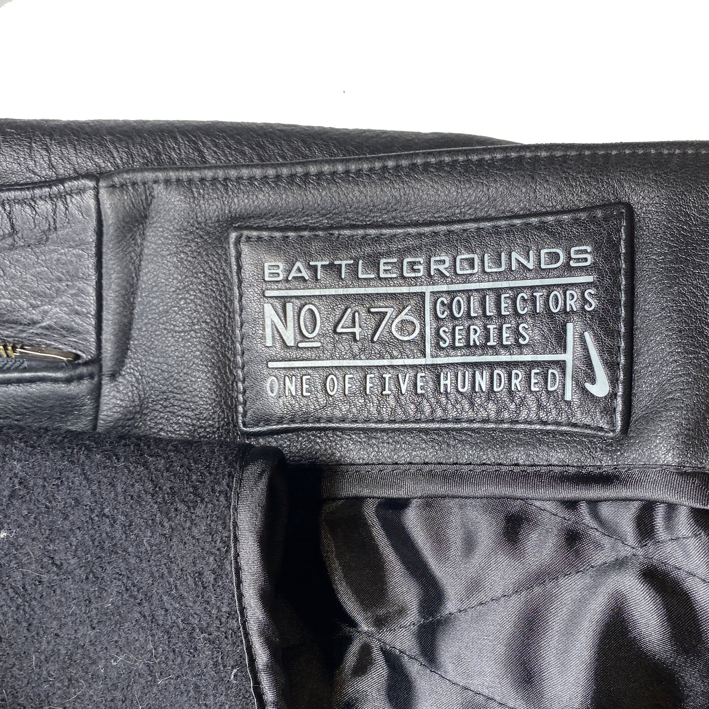 Nike Battle Grounds  Limited Edition Leather Jacket + Baller Liner
