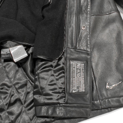 Nike Battle Grounds  Limited Edition Leather Jacket + Baller Liner