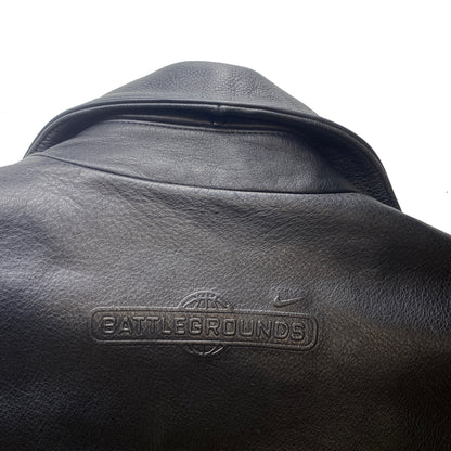 Nike Battle Grounds  Limited Edition Leather Jacket + Baller Liner