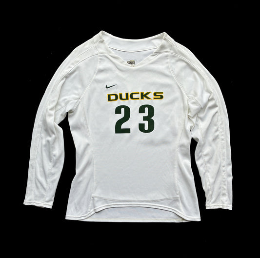 University Oregon UO Ducks 2008-10 Womens Soccer Dobrzynski Game Jersey