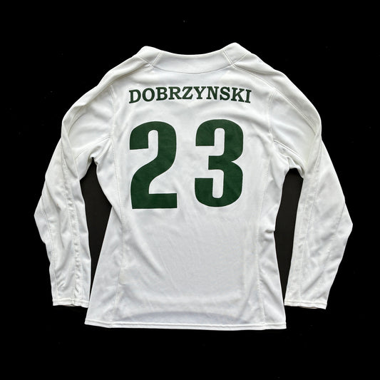 University Oregon UO Ducks 2008-10 Womens Soccer Dobrzynski Game Jersey
