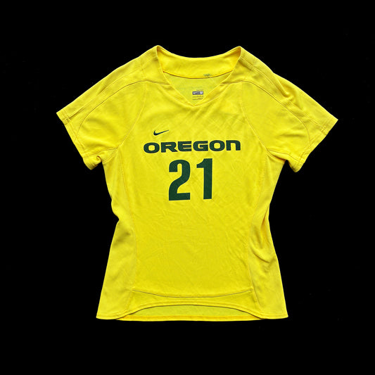 University Oregon UO Ducks 2010 Womens Soccer Authentic Game Jersey