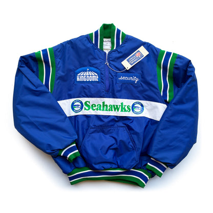 1/1 Seattle Seahawks Kingdome Security 90's Pullover Jacket NEW XXL