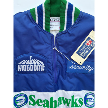 1/1 Seattle Seahawks Kingdome Security 90's Pullover Jacket NEW XXL