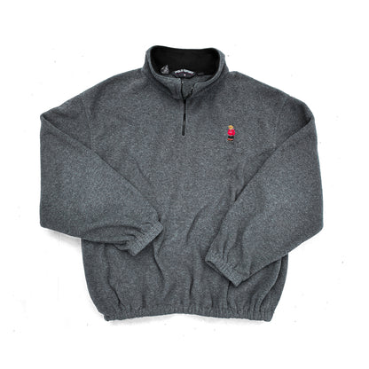 Polo Bear Ralph Lauren Made in USA 1/4 Quarter Zip Fleece Size XXL