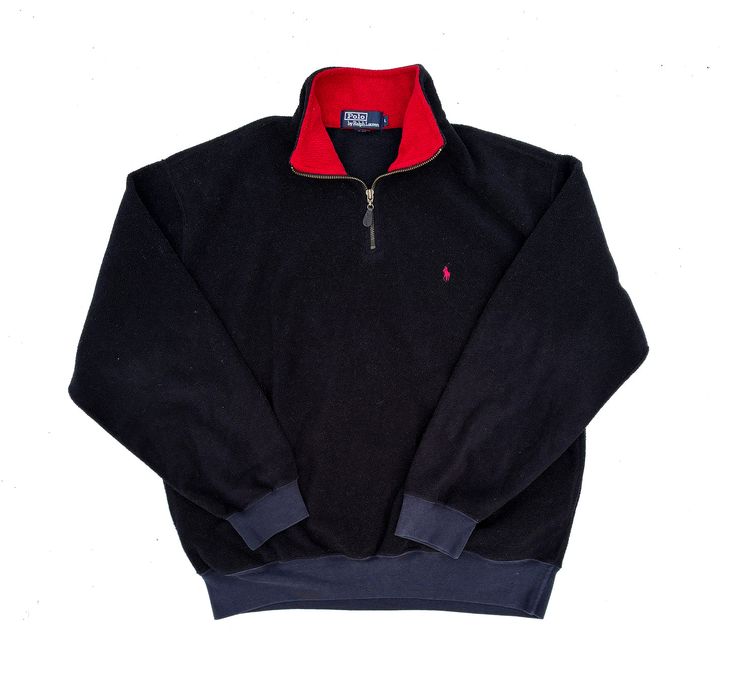 Polo Ralph Lauren Classic Quarter Zip Fleece Size Large