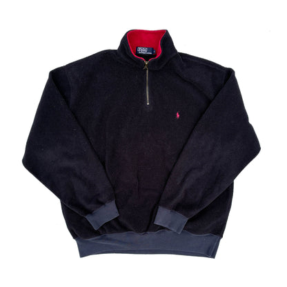 Polo Ralph Lauren Classic Quarter Zip Fleece Size Large