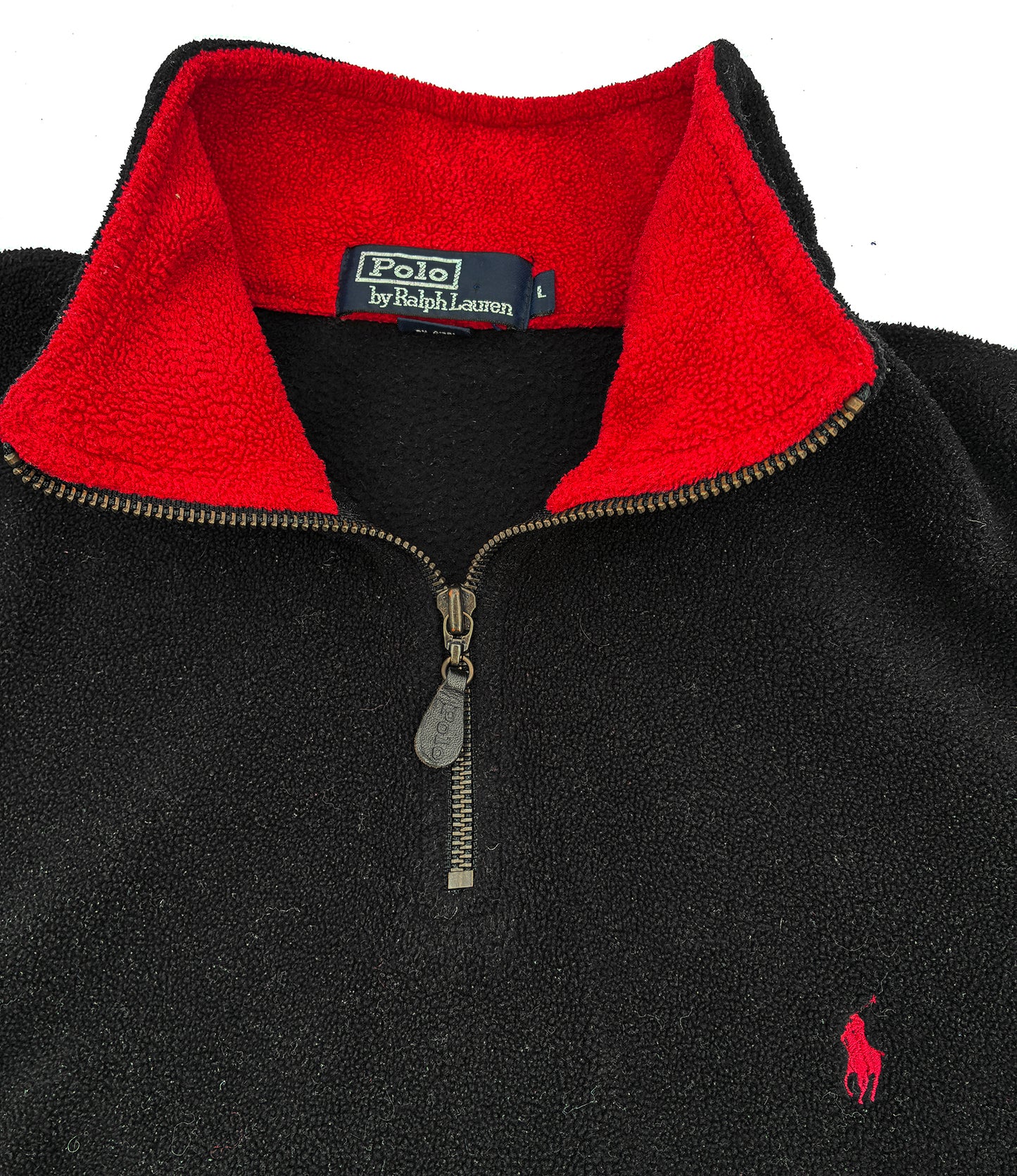 Polo Ralph Lauren Classic Quarter Zip Fleece Size Large