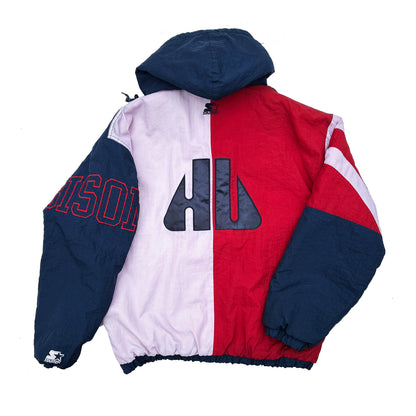 Howard University Bisons 90's Starter Puffer Pullover Jacket