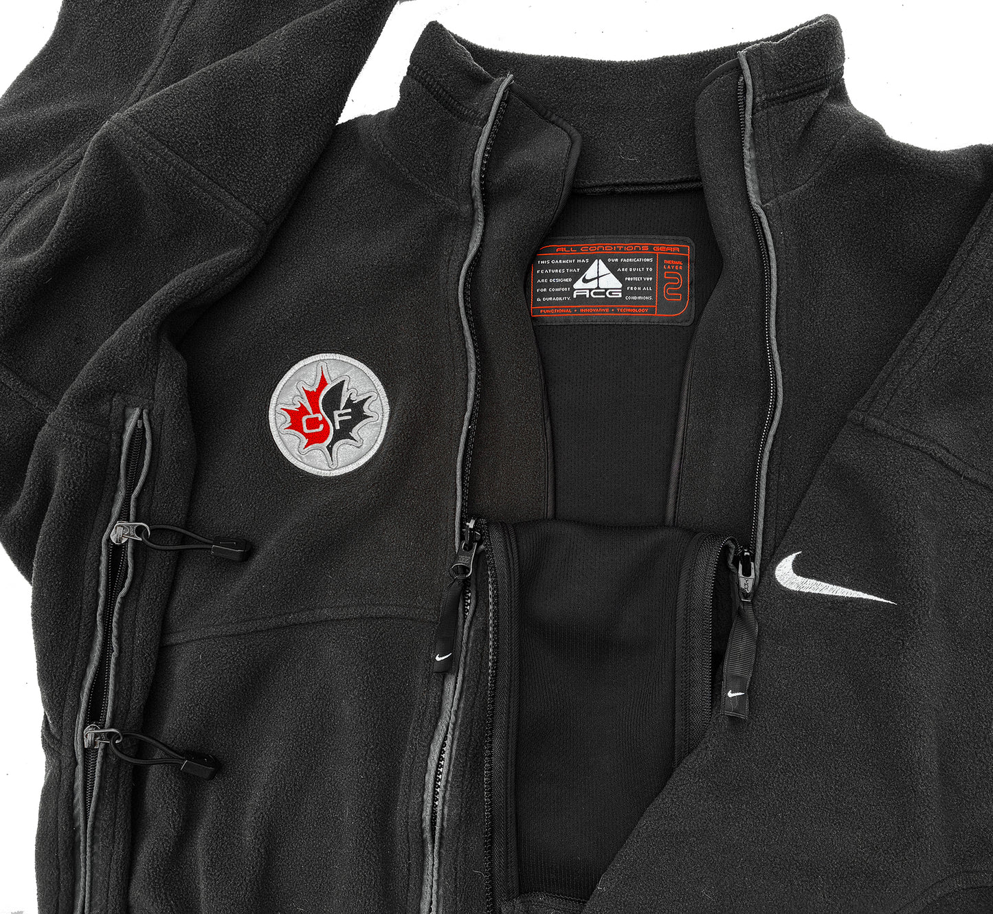 Nike ACG Canada Olympic Hockey 3 Pc. Layer Shirts + Fleece
