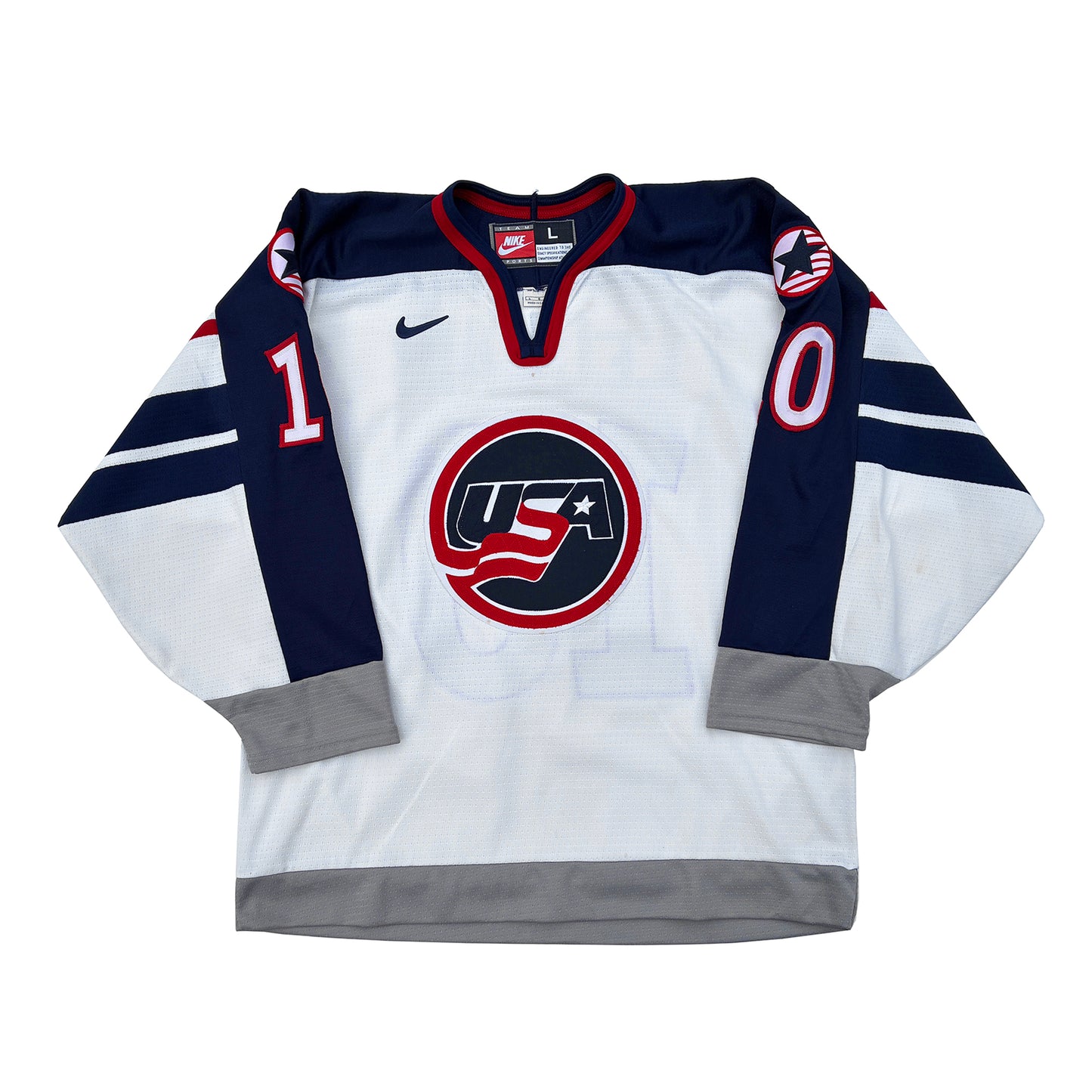 Nike USA Hockey John Leclair 1998 Olympics Authentic Jersey
