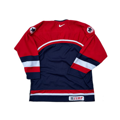 Nike USA Hockey 2002 Salt Lake City Olympics Authentic Game Jersey