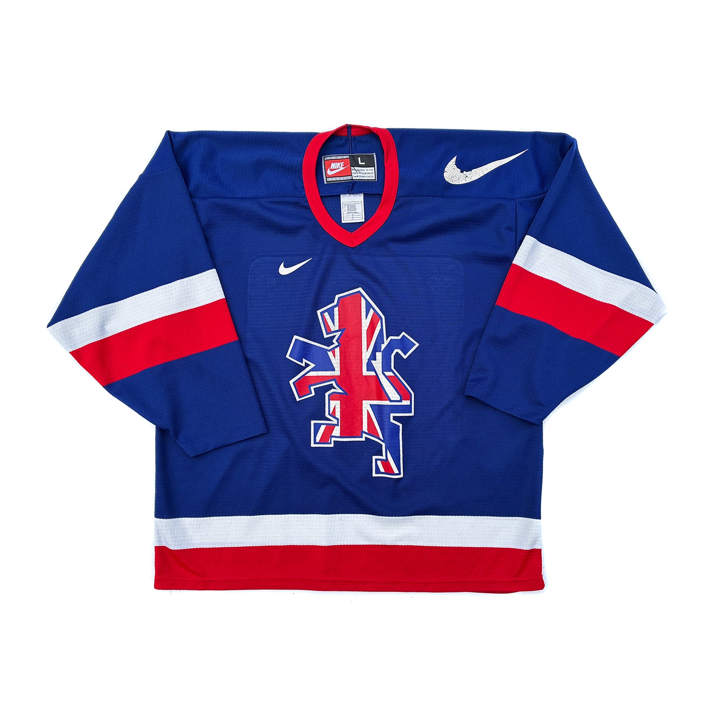 Nike Great Britain 90s Hockey Jersey Size Large