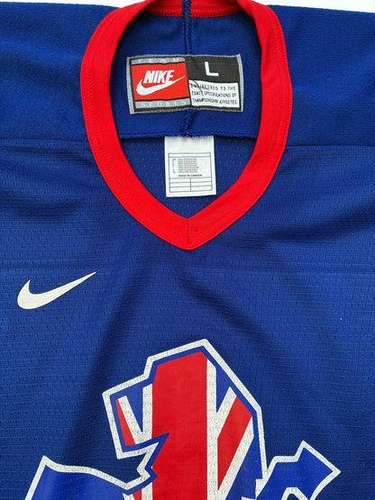 Nike Great Britain 90s Hockey Jersey Size Large