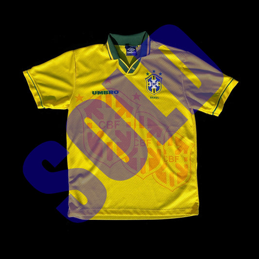 Umbro Brazil 1994 World Cup Soccer Jersey