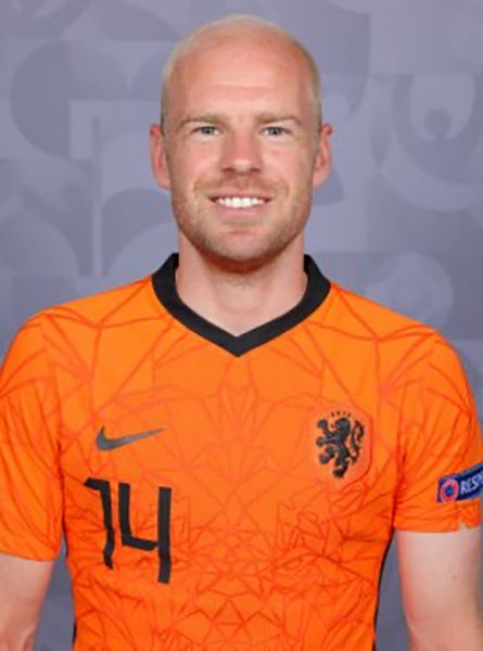 Netherlands 2020 Davy Klaassen Nike Soccer Engineered Jersey
