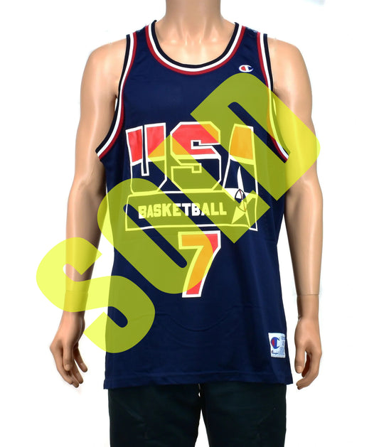 USA Dream Team 2 Shawn Kemp 1994 FIBA Champion Jersey Size 48