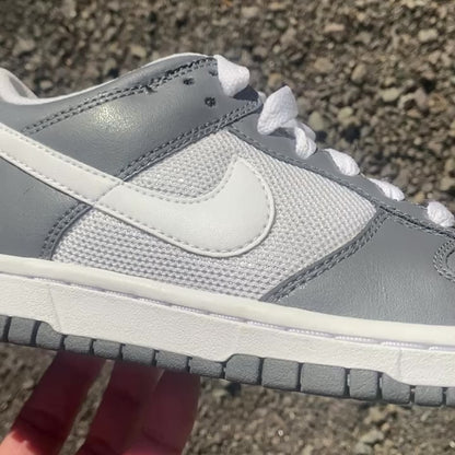 Nike Dunk Low '08 Dark Gray / White Sparkle Women's Sample Size 7